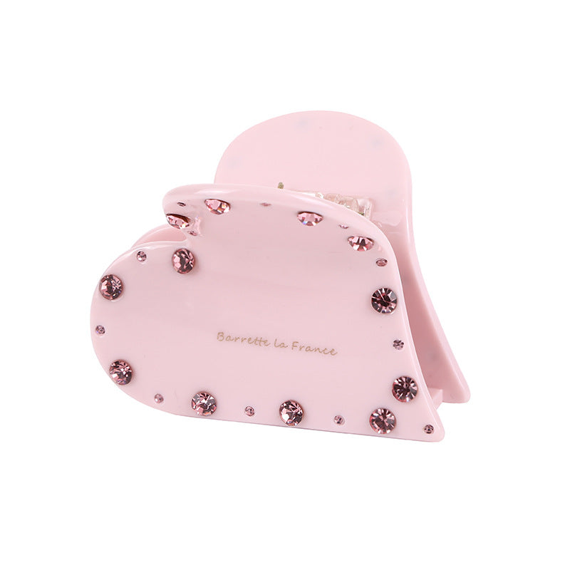 Wholesale Love Diamonds Acetate Hair Clips